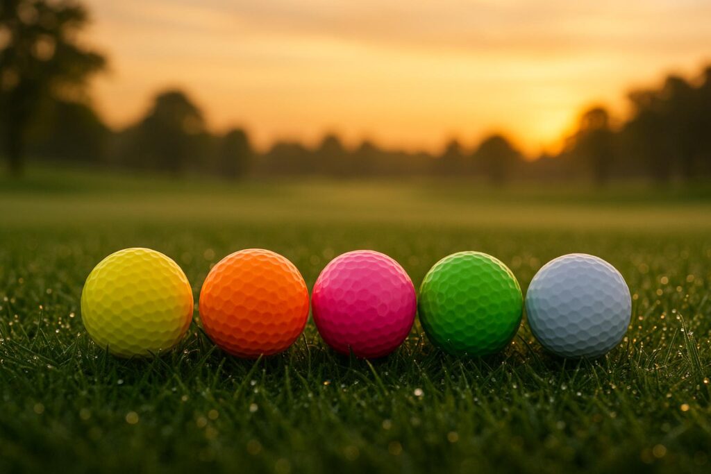 5 Golf Ball Colors for Low Light