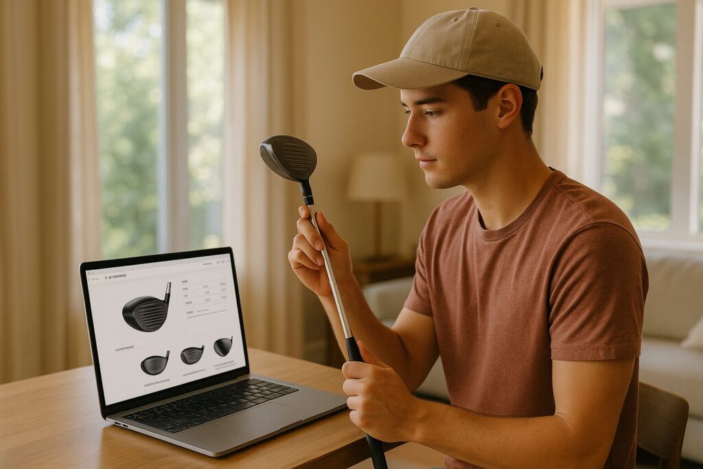 How Online Golf Club Fitting Works for New Golfers