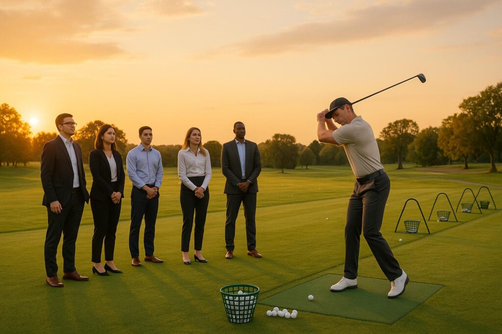 Corporate Golf Clinics for Driving Accuracy