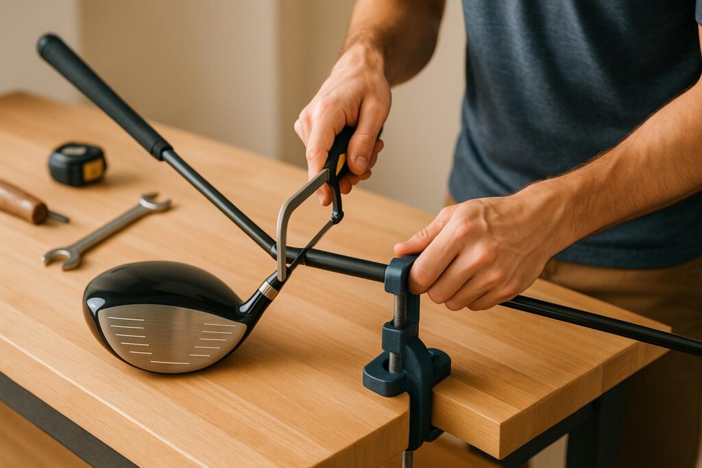 How to Shorten a Driver Shaft at Home