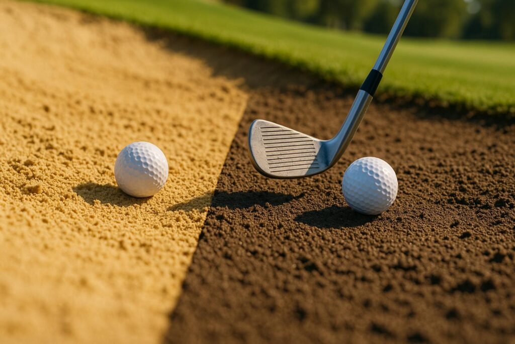 Wet Sand vs. Dry Sand: Bunker Shot Adjustments