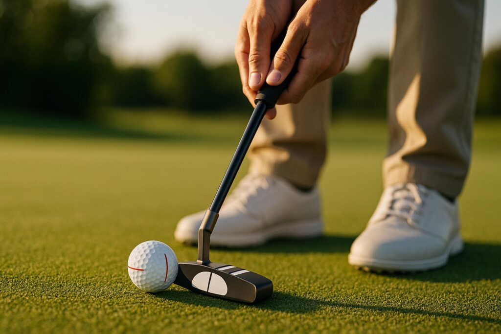 How to Use Putter Alignment Aids Effectively