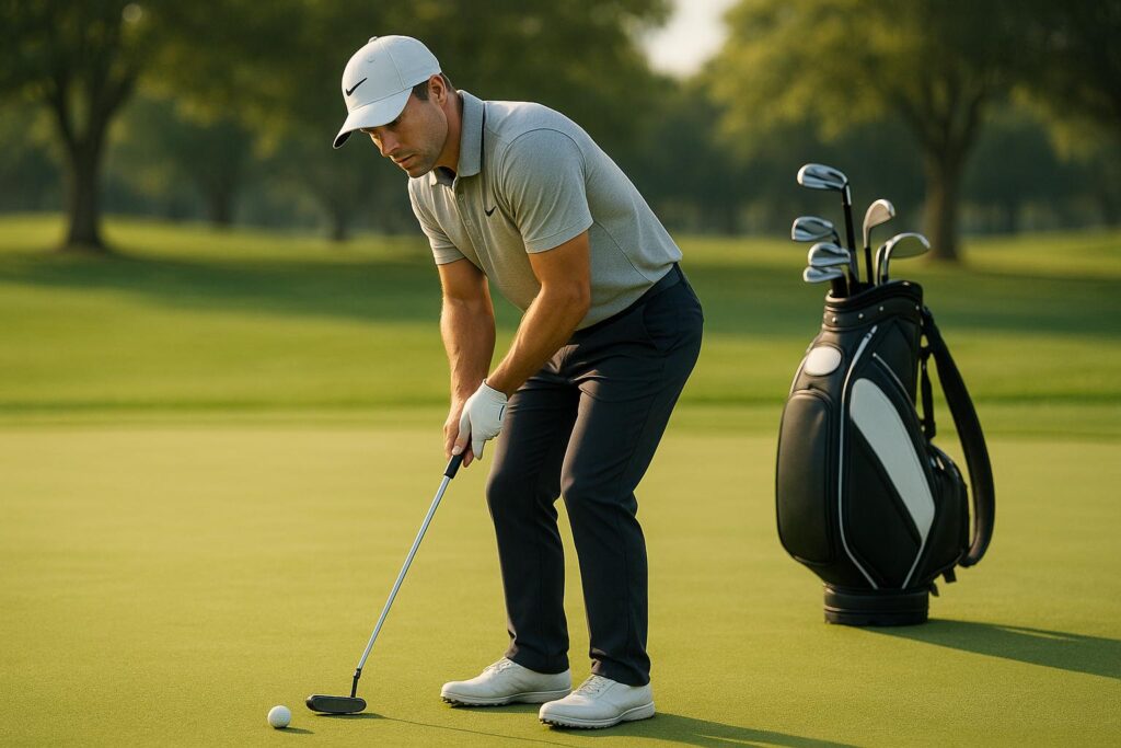 How Pros Divide Practice Time for Putting and Full Swing