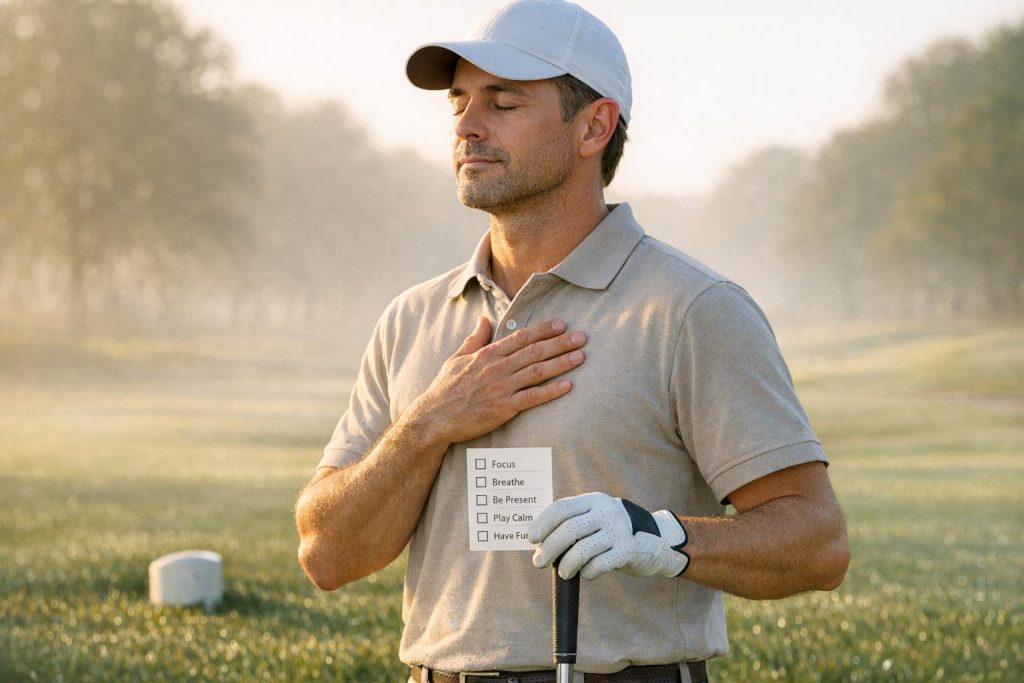 Checklist for Staying Present During Your Round