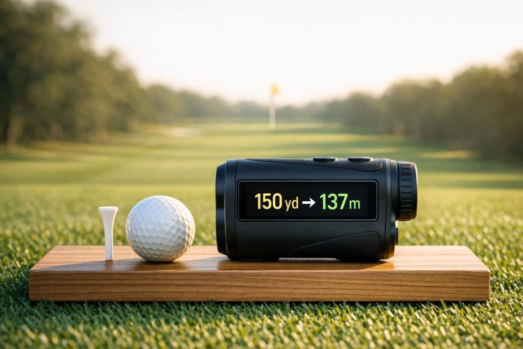 Golf Yardage to Meters Converter